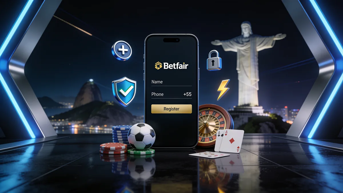 Bônus de Boas-Vindas Betfair para jogadores no Brasil